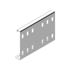   BAKS LDPH120 Kábellétra hosszanti összekötő 124x175mm 120mm oldalmagassághoz, szalaghorganyzott, anyagvastagság 1,5mm 483499