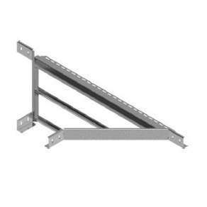   Baks 456022 TDDP200H60 beépíthető leágazóidom kábellétrához 60x 200 mm, szalaghorganyzott, anyagvastagság 1,5 mm, villamos szerelési feladatokhoz
