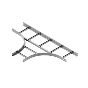   Baks 467210 TDP/TDOP100H60N Kábellétra T-idom 60x 100 mm vízszintes, szalaghorganyzott, anyagvastagság 1,5 mm, villamos kábelek nyomvonalvezetéséhez