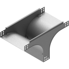   Baks 130884 TRSBNJ50H50 Leszálló T-idom 50x 50 mm szimmetrikus, kábelvezetési elemek csatlakoztatásához