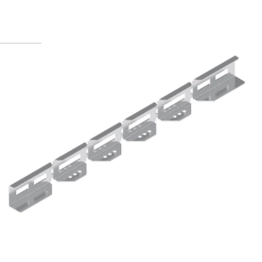   Baks 434499 LLUSPH45 Kábellétra univerzális összekötő 49x 628 mm 45 mm oldalmagassághoz, szalaghorganyzott, anyagvastagság 1,5 mm