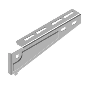   Baks 711731 WWBM300 ( 310 mm) tartókonzol 40-es függesztett oszlophoz, kábelvezetési elemek rögzítéséhez