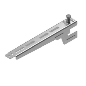   Baks 973410 WZDN100 ( 170 mm) tartókonzol I-gerendára, kábelvezetési elemek rögzítéséhez