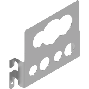   BAKS USR3 csőtartó 16/20/25/32/40mm átmérőjű csövekhez rácsos kábeltálcára 110x100x20mm 920721