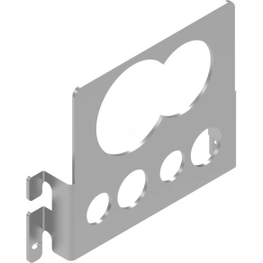   BAKS USR4 csőtartó 16/20/40/50mm átmérőjű csövekhez rácsos kábeltálcára 110x100x20mm 920722