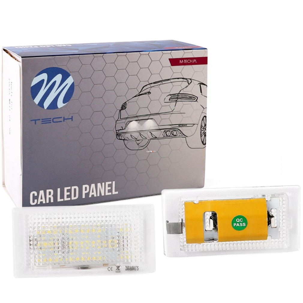 M-TECH rendszámtábla világító LED lámpa, BMW E46 Cuope