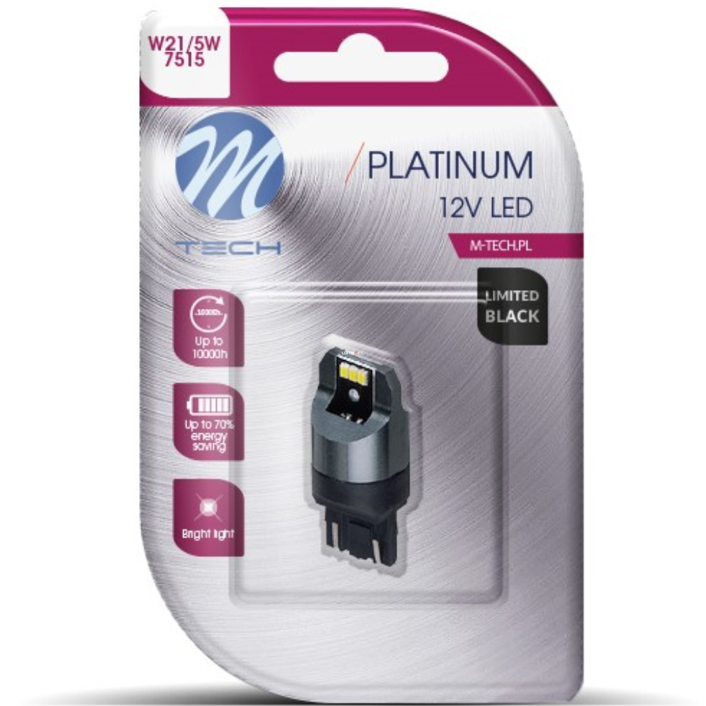 M-TECH Platinum W21/5W LED jelzőizzó
