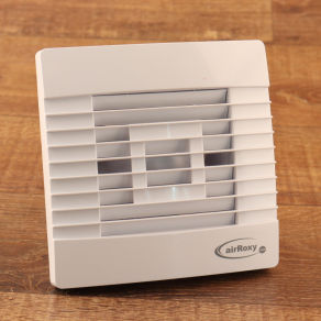   Nagy hatékonyságú elszívó ventilátor gravitációs zsaluval, 100mm (AR01-025)