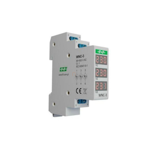 Feszültségkijelző  F&F  3 fázisú, 80-500VAC WNC-3