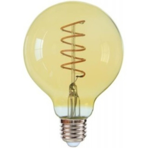   LED Globe G95 4W E27 200lm 2200K meleg fehér fényforrás Ra80 230V VINTAGE ORO-E27-G95-FL-GOLDIE-4W-WW 5902533192359 Led-Pol