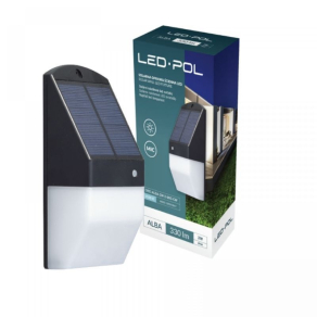   Kültéri napelemes lámpatest 2W 330lm 6500K 5902533197231 ORO-ALBA-2W-2-MIC-CW