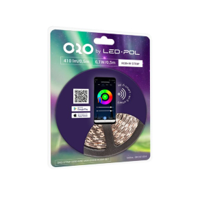   LED POL LED szalag szett 60 led IP20,12,2W/fm, RGBW WIFI, ORO-STRIP-5050-NWD-WIFI-DRIVE-RGBW-SET 5902533197422