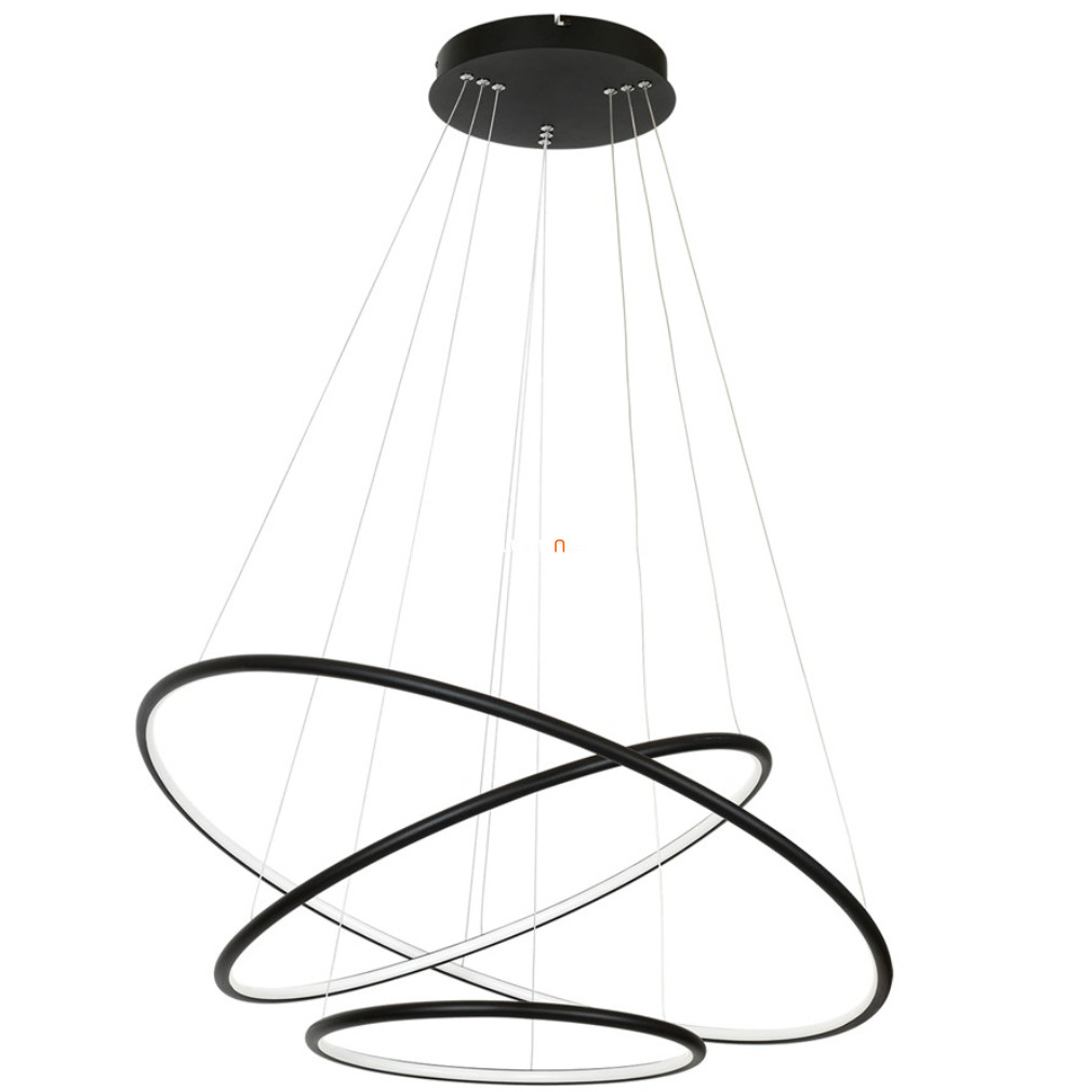 Függesztett LED lámpa 99 W, melegfehér, fekete (Orion)