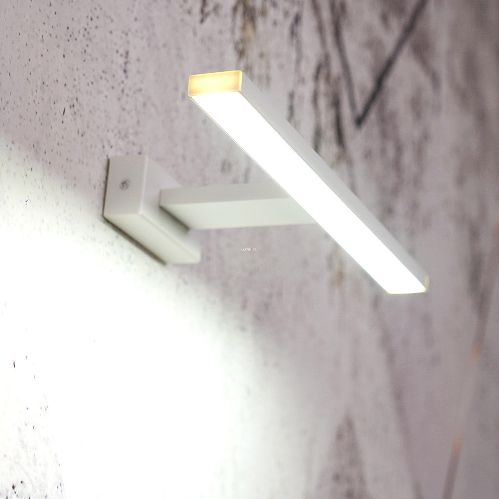 Fürdőszobai tükörmegvilágító LED lámpa 7 W, hidegfehér, 30x12 cm, fehér színű (Shine)