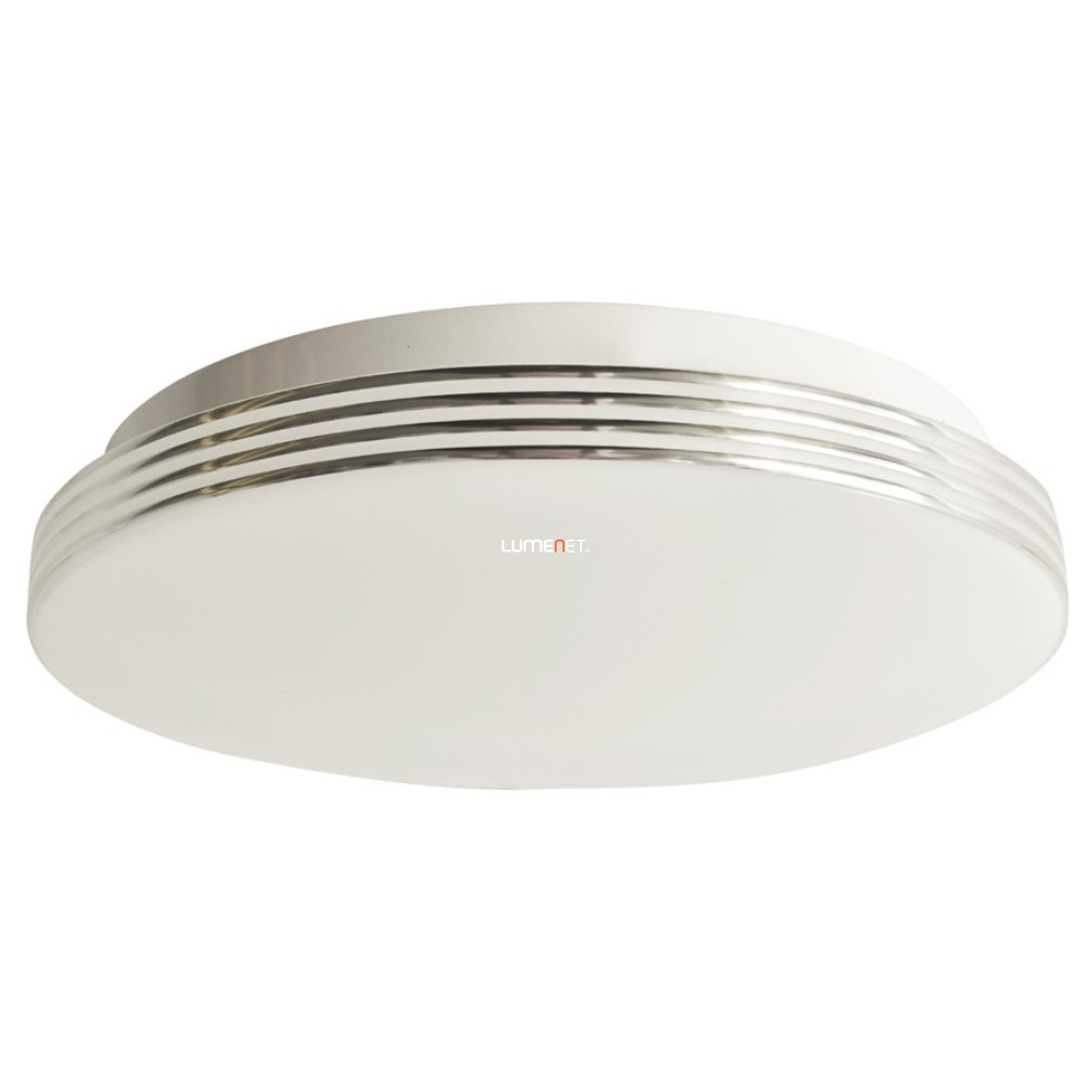 Fürdőszobai mennyezeti LED lámpa 10 W, hidegfehér, fehér-krómszínű (Bravo)