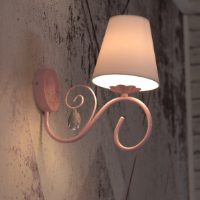 Fali gyereklámpa, rózsaszín - Sara Milagro MLP1050