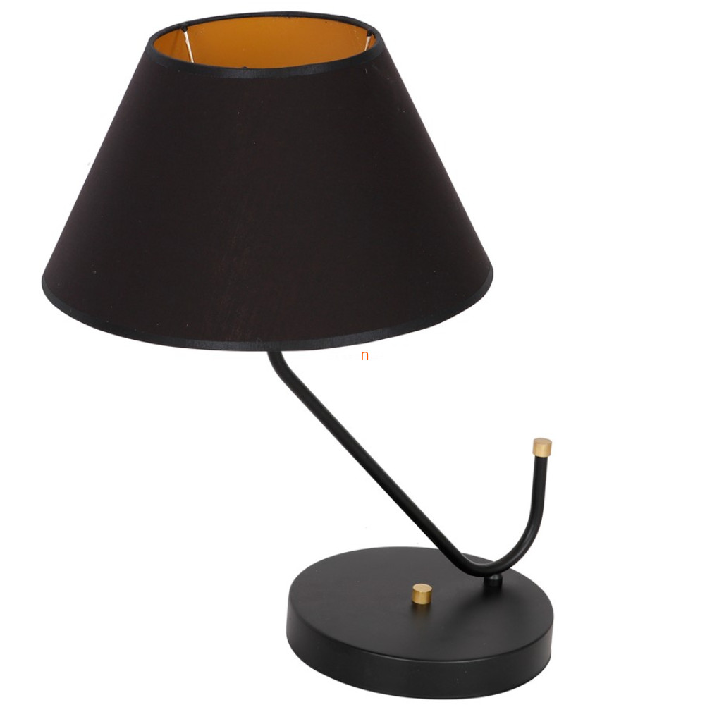 Asztali esernyő lámpa fekete színben (Victoria)