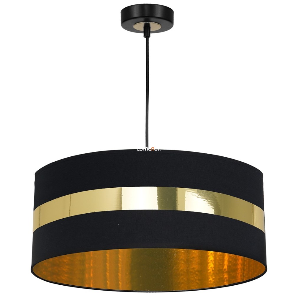 Függesztett lámpa, fekete-aranyszínű (Palmira)