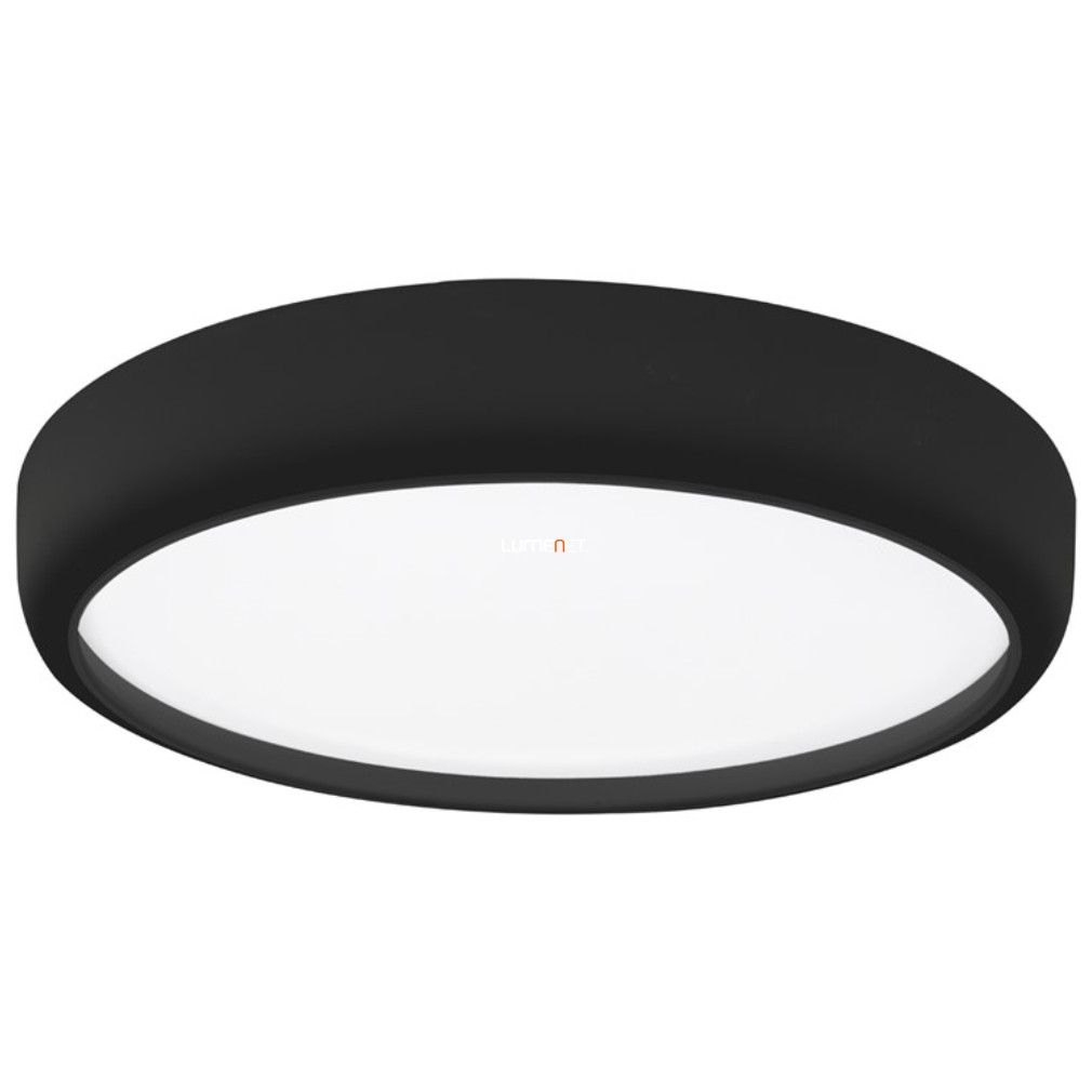 Távirányítós mennyezeti LED lámpa fekete színben, hidegfehér-melegfehér (Gea)