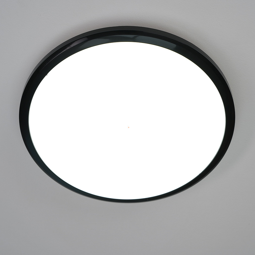 Fürdőszobai mennyezeti lámpa 28 cm, fekete (Terma)