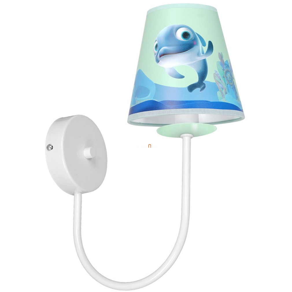 Delfines fali lámpa gyerekszobába (Delfinka Finka)