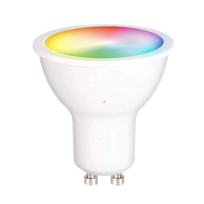 Smart szabályozható GU10 RGBW LED, 5 W, 350 lm