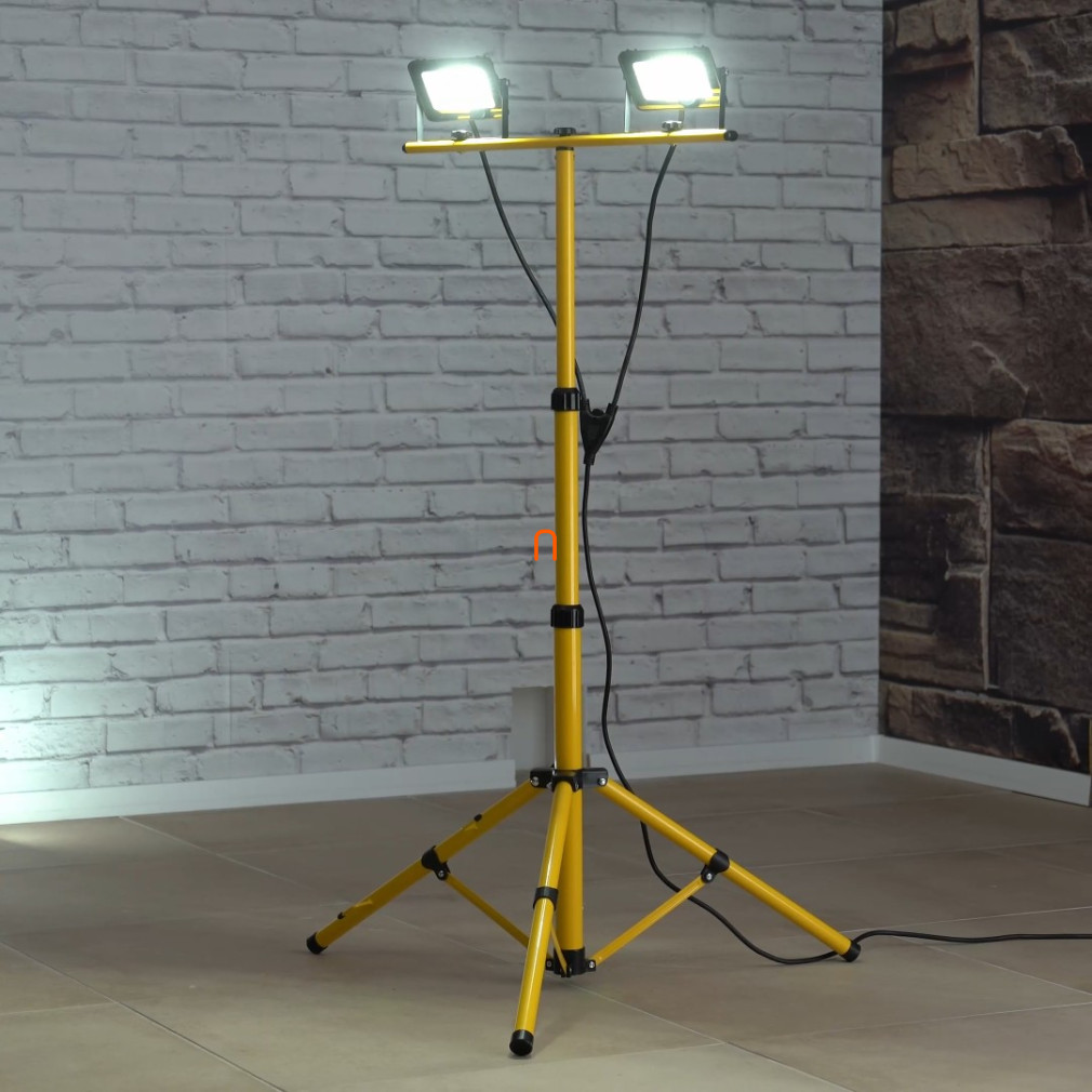 Dupla LED reflektor állítható tripod állvánnyal - Bobby Eco-Light EKNS0455