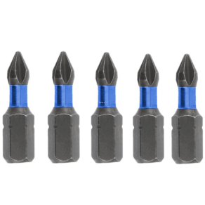 Erősített csavarhúzó bit PH1 5 darabos (1/4", 25mm)