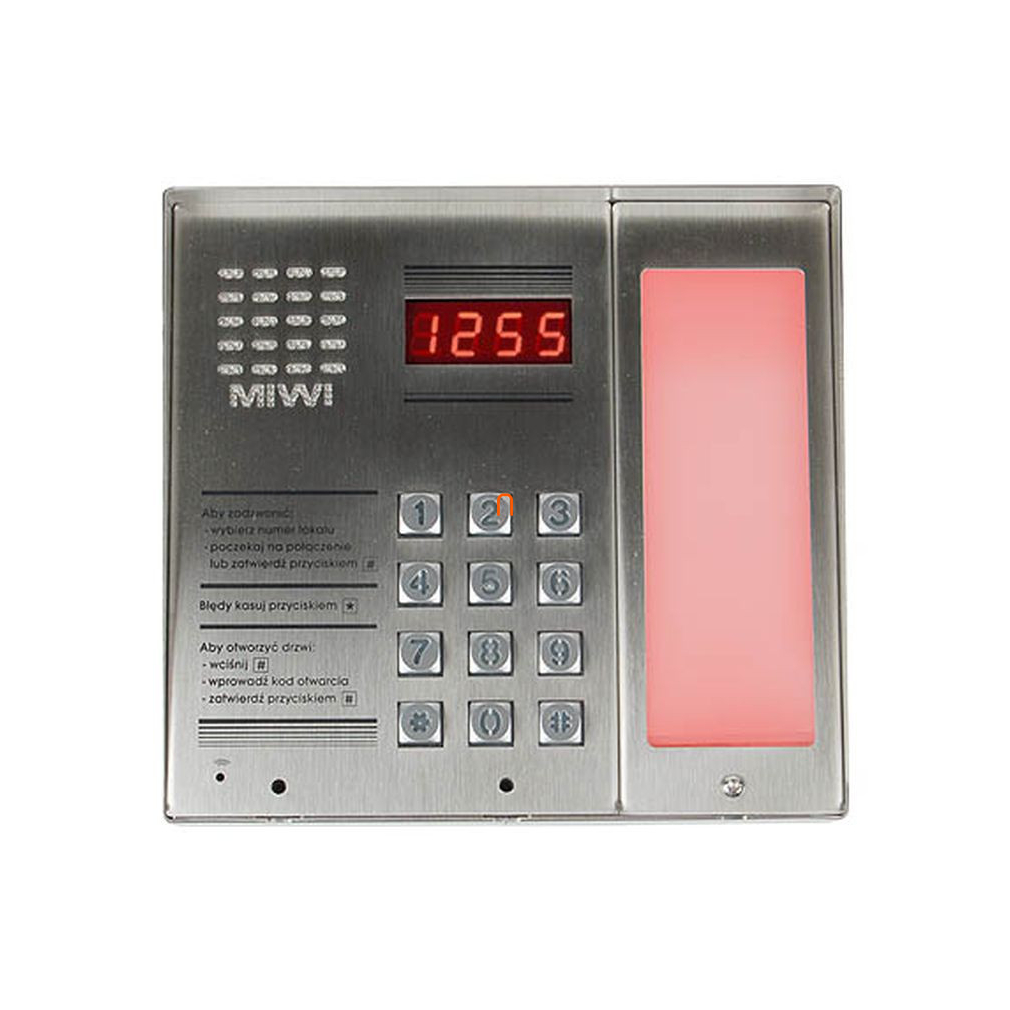 URMET 1062-101D MATIBUS-SE BASIC digitális kaputábla, info modullal,esőv.-vel,
