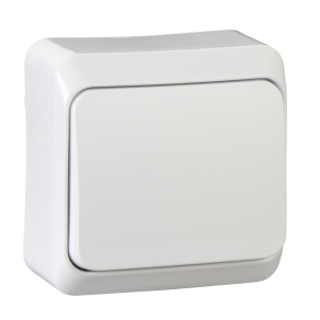   Schneider Electric Prima (IP 20) - WDE001010 - Egypólusú kapcsoló 10AX, fehér (101)