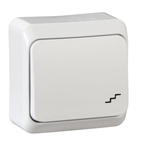 Schneider Electric Prima (IP 20) - WDE001060 - Váltókapcsoló, lépcsőjellel 10AX, fehér (106)