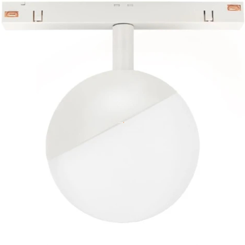 Sínadapteres mennyezeti gömb lámpa, 5 W, fehér (Globe)