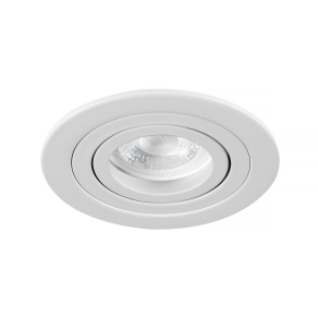Süllyesztett spot lámpa, kerek, fehér - Kanlux 19456