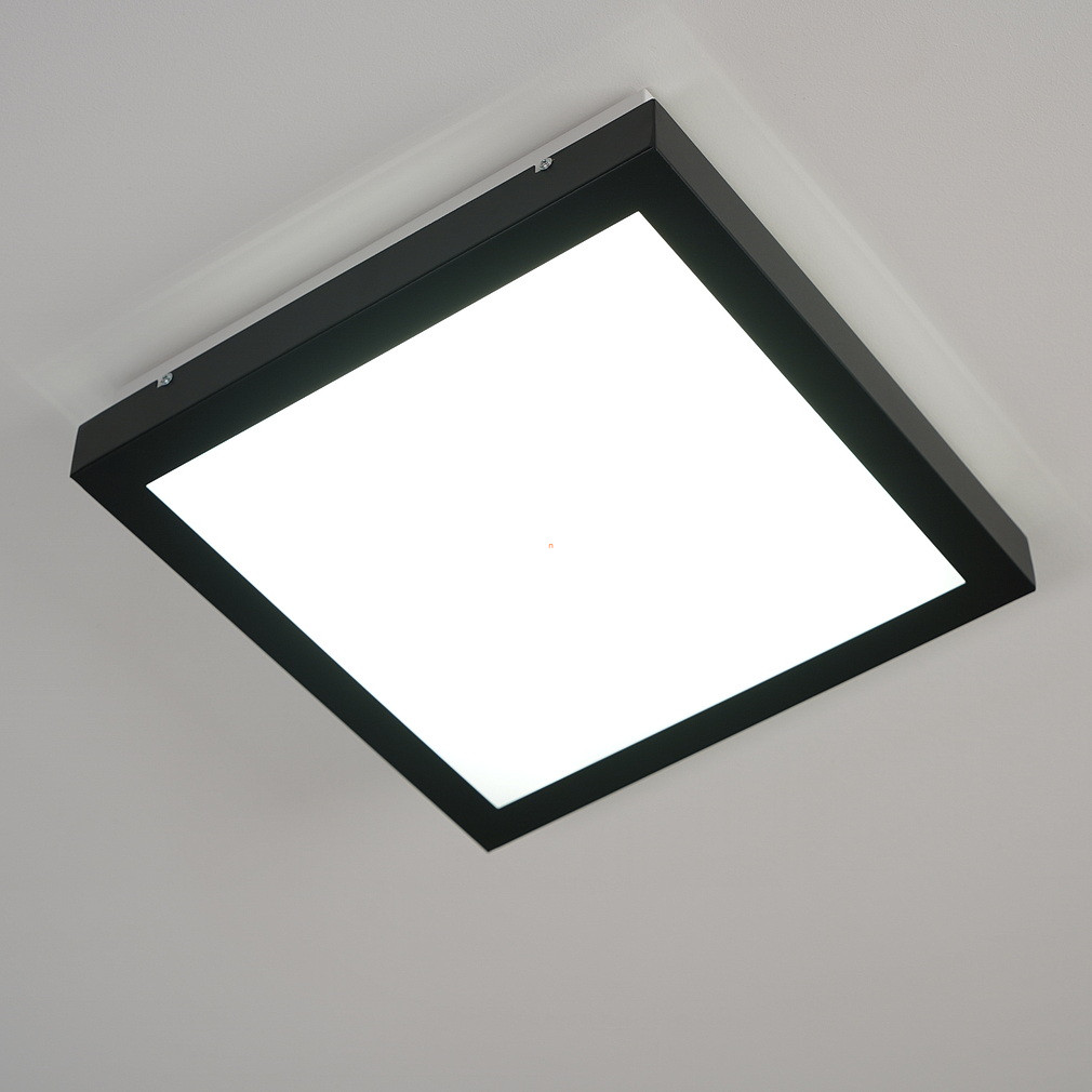 Mennyezeti LED lámpa, 2600lm, hidegfehér (fekete)