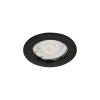 Süllyesztett mennyezeti kerek spot lámpa fekete - Vidi Kanlux 25995