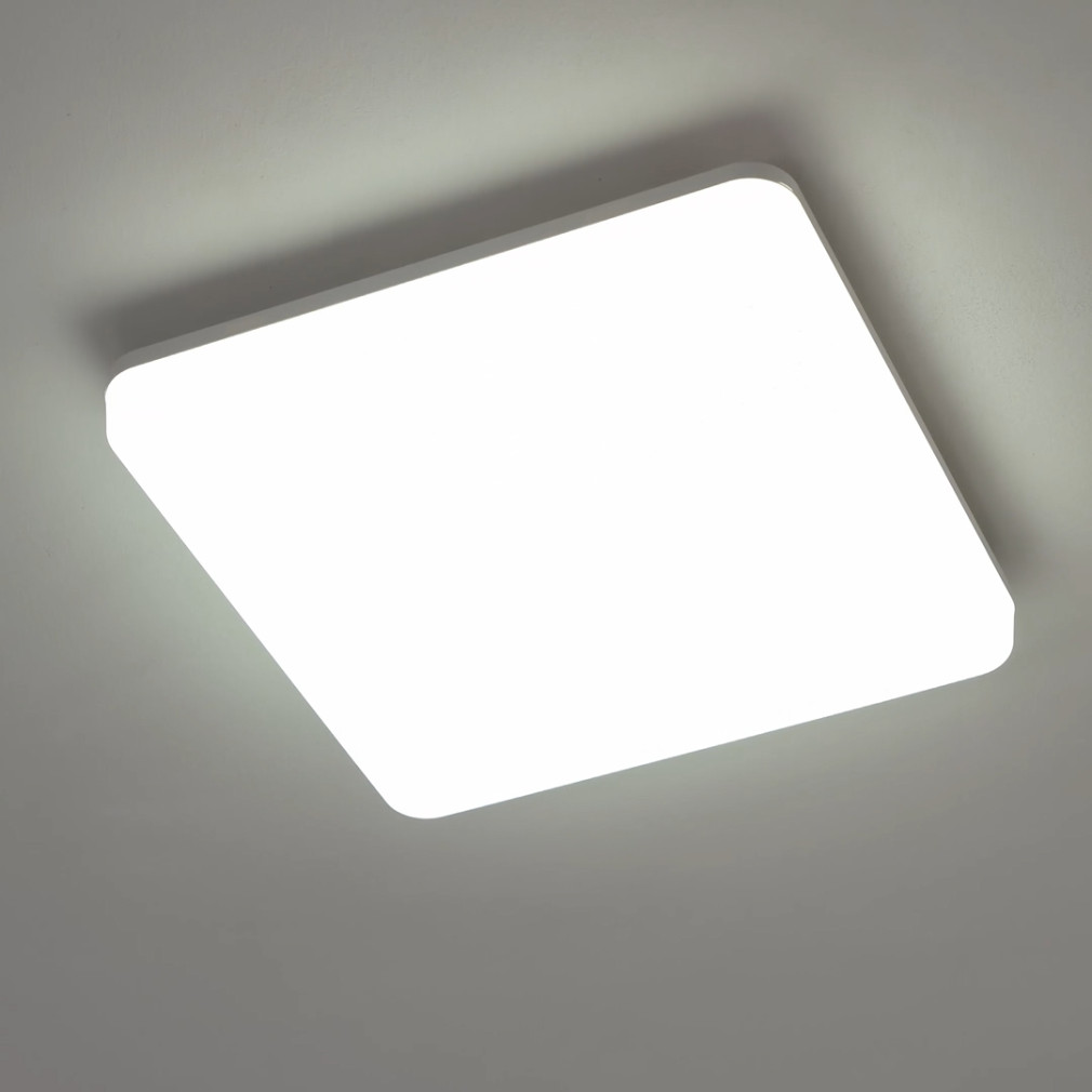Mennyezeti LED lámpa, szögletes, 1700lm, hidegfehér