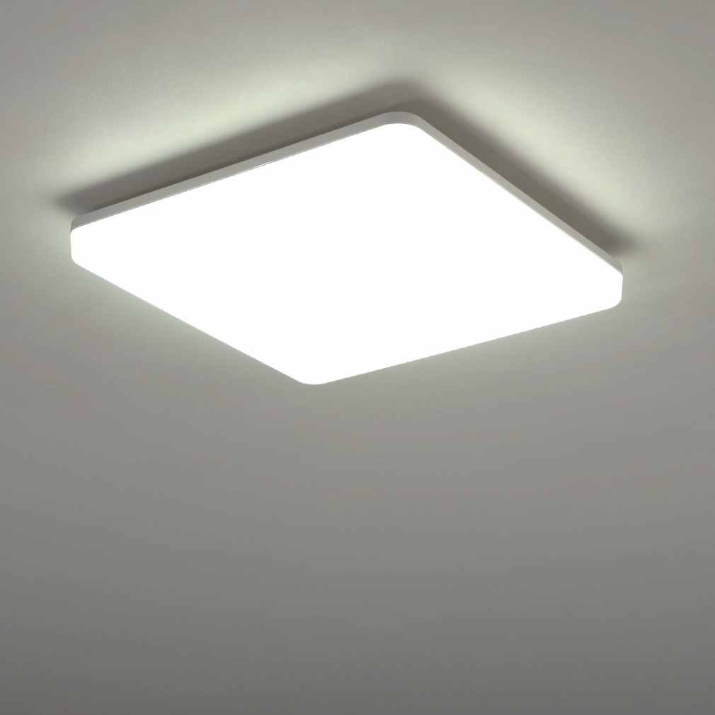 Mennyezeti LED lámpa, emelt fényerejű, szögletes 3600lm, hidegfehér
