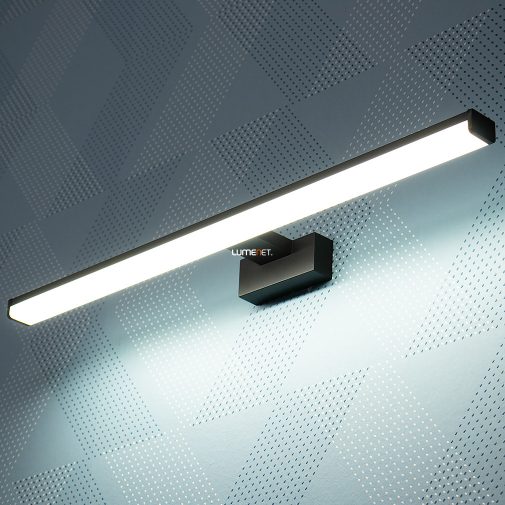 Tükörvilágító LED lámpa, hidegfehér, 60 cm, fekete (Asten)