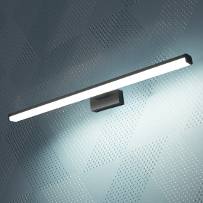   Tükörvilágító LED lámpa, hidegfehér, 90 cm, fekete - Asten Kanlux 26685