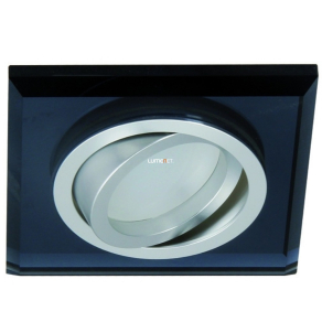   Szögletes süllyesztett mennyezeti sportlámpa, fekete, foglalat nélkül - Morta Kanlux 26719