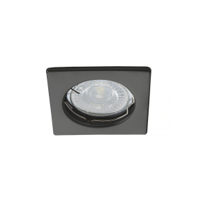   Szögletes mennyezeti spot lámpa, fekete, foglalat nélkül - Alor Kanlux 26727