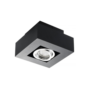   Billenthető mennyezeti spot lámpa, fekete - Stobi Kanlux 26830