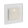 LED süllyesztett mozgásérzékelős lépcsővilágító 0,8W, 13lm 3000K, inox - Apus Kanlux 27370