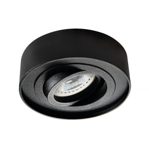   Süllyesztett spot lámpa foglalat nélkül, fekete - Kanlux 28783
