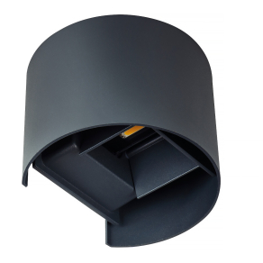   Kültéri le/fel világító fali LED lámpa, 7W, 4000K, 360lm, szürke - Reka Kanlux 28991