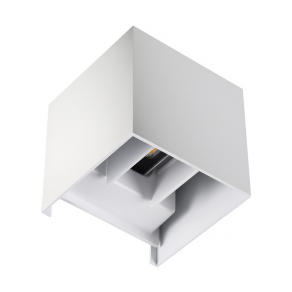   Kültéri le/fel világító fali LED lámpa, 7W, 4000K, 360lm, szögletes - Reka Kanlux 28992