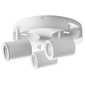   Kerek fali spot lámpa fehér, 3xGU10 foglalattal - Laurin Kanlux 29126