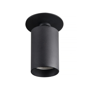 Kerek mennyezeti lámpa, fekete - Chiro Kanlux 29311