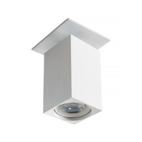 Szögletes mennyezeti lámpa, fehér - Chiro Kanlux 29312