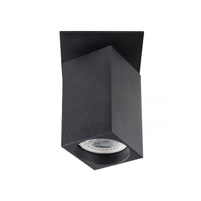 Szögletes mennyezeti lámpa, fekete - Chiro Kanlux 29313